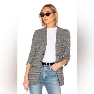 Current/Elliott The Calla Blazer in Houndstooth